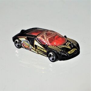 1997 Hot Wheels Ford GT-90 Planet HW Black Die Cast Car 1:64 Scale